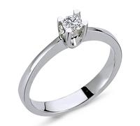 0,18 Carat Diamant Meisterwerk 14 Karat Weißgold