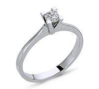 0,20 Carat Diamant Meisterwerk 585`er Weißgold