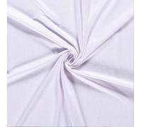 0,5m Baumwoll-Jersey uni 8% Elasthan Baumwollstoff elastisch Meterware Jersey-Stoff Oeko-Tex Kl 1