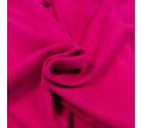 0,5m Baumwoll-Jersey uni 8% Elasthan Baumwollstoff elastisch Meterware Jersey-Stoff Oeko-Tex Kl 1, Farbe:fuchsia