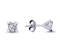 0,60 Carat Diamant Solitär Ohrringe Ohrstecker