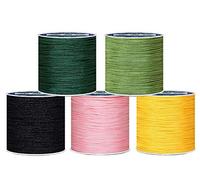 0,8 mm 45 m Nylonfaden Nylonschnur Gemischten farbigen Schnur für DIY Halskette Handwerk für perlen Schmuckherstellung Schnur Stretchfaden Draht Stoff String (Grasgrün)