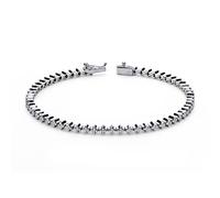 0,88 Carat Diamant Tennis Armband 14 Karat Weißgold