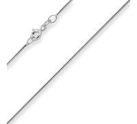 0,9mm Schlangenkette Goldkette Collier Halskette aus 333 Gold Weißgold 42cm