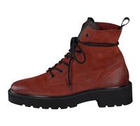 0068-9716-058/Schnürstiefelett Ziegelrot/Schwarz - Gr. - 38 EU | 5 UK