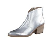 Paul Green Damen Stiefelette, Frauen Ankle Boots,Kurzstiefel,uebergangsschuhe,uebergangsstiefel,knöchelhoch,Stiefel,Bootee,Silber (MET. Silver),38 EU / 5 UK