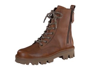 0076-8146-016/Stiefelette Mittelbraun - Gr. - 5½