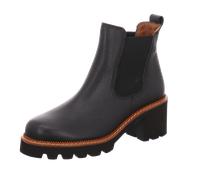 Paul Green Damen Chelsea-Boots, Frauen Chelsea Boots,Schlupfstiefel,flach,Stiefel,Bootee,Booties,halbstiefel,Kurzstiefel,Schwarz (Black),37 EU / 4 UK