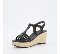 0077-6156-017/Sandalette Schwarz