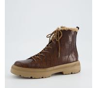 0078-5287-108/Schnürstiefelett Braun - Gr. - 38 EU | 5 UK