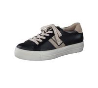 Paul Green Damen, Frauen Low-Top Sneaker,Turnschuhe,Laufschuhe,schnürschuhe,schnürer,Plateausohle,Halbschuhe,Schwarz (JA),40.5 EU / 7 UK