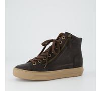 Paul Green Damen, Frauen High-Top Sneaker,Sportschuhe,Freizeitschuhe,Turnschuhe,Laufschuhe,schnürschuhe,high top Sneaker,Braun (Moro),38.5 EU / 5.5 UK