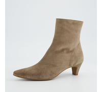 Paul Green Stiefelette Veloursleder Beige - 38