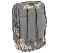 01 02 015 Molle Handy-Gürtelhalter, Mehrzweck wasserdichter verschleißfester EDC-Gürtel Molle Pouch Outdoor für Damen Herren für Reisen(ACU Digital)
