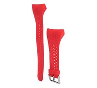 01 02 015 Uhrenarmband, leichtes, atmungsaktives Uhrenarmband, verstellbar, einfache Installation, Silikon mit Demontagewerkzeug für M400 M430 für den täglichen Gebrauch(rot)