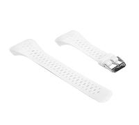 01 02 015 Uhrenarmband, leichtes, atmungsaktives Uhrenarmband, verstellbar, einfache Installation, Silikon mit Demontagewerkzeug für M400 M430 für den täglichen Gebrauch(Weiß)