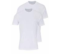 OLYMP T-hirt Regular Fit Rundhal 2Pack Weiß S