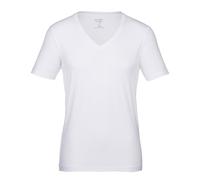 OlYMP T-Shirt Level Five Body Fit tiefer V-Hals Stretch Weiß XL