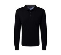 Pierre Cardin Herren Polo-Shirt Langarm 1/1 PoloKN | Männer Polo-Hemd | Mordern Fit | Schwarz 3070 9000 | XL