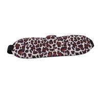 1/2/3/4 Stücke 3D Schlafmaske Schlafaugenmaske Augenschirm Abdeckung Schatten Augenklappe Frauen Männer Weiche Tragbare Augenbinde Reise Augenklappe Schlafmaske(Leopard print,2PCS)