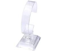 1/2 Pcs Uhrenhalter aus Kunststoff Uhrenständer 2 Größen Armband-Uhr-Ausstellungsstand-Halter für Zuhause oder Store Verwendung Transparent große und kleine Größen