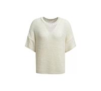 MILANO ITALY - 1/2 sleeve boxy pullover w roundneck sand - Gr. - M
