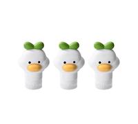 1/3 Stück Silikon-Reiseflaschen, schöne Enten-Kosmetik-Flaschen, Reisebehälter, Kulturbeutel für Shampoo, Lotion, Creme