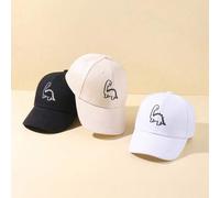 1/3 Stücke Mode Dinosaurier Baby Jungen Mädchen Baseball Kappe mit Stickerei und verstellbarem Sonnenschutz, geeignet für den täglichen Outdoor-Lässig