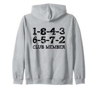1-8-4-3-6-5-7-2 Club-Mitglied 18436572 Firing Order Big Block Kapuzenjacke