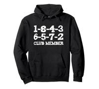 1-8-4-3-6-5-7-2 Club-Mitglied 18436572 Firing Order Big Block Pullover Hoodie