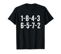 1 8 4 3 6 5 7 2 Firing Order Funny 1843 Offensive T-Shirt