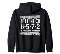 1-8-4-3-6-5-7-2 Wenn Sie 18436572 Firing Order Big Block kennen Kapuzenjacke