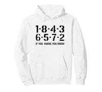 1-8-4-3-6-5-7-2 Wenn Sie 18436572 Firing Order Big Block kennen Pullover Hoodie