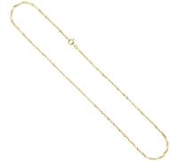 1,8mm Singapurkette Kette Halskette 333 Gold Gelbgold 45cm Halsschmuck