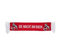 1. FC Köln Autoschal - Die Macht am Rhein - Car Scarf, Auto Schal, Fanschal - plus Lesezeichen I love Köln