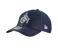 1. FC Köln Cap 9Forty Rubber Navy - Offizielle New Era Baseball Cap Herren - Verstellbare Snapback Kappe Blau - Fußball Fan Cap Köln - Sport & Freizeit Mütze