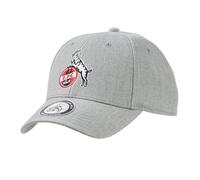1. FC Köln Cap Grau - Offizielle Fan Basecap mit Logo - Verstellbare Baseball Cap Herren Damen - Fußball Fanartikel Köln Mütze Unisex