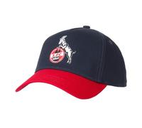 1. FC Köln Cap mit Logo - Offizielle Fan Kappe - Verstellbare Baseball Cap Rot Weiß - Fußball Cap für Herren & Damen - Köln Fanartikel Mütze