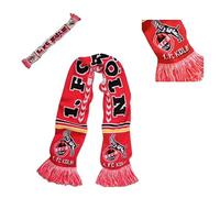 1. FC Köln Schal - Die Macht am Rhein - Scarf Fanschal - Plus Lesezeichen Wir lieben Fußball