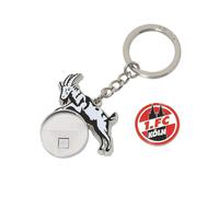 1. FC Köln Schlüsselanhänger "Logo" mit Einkaufschip