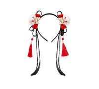 1 Geflochtenes antikes Kinder Stirnband mit floralen Akzenten, verstellbares Haar Accessoire für Mädchen, Party Haarband, geflochtene Perücken, Prinzessin Stirnband