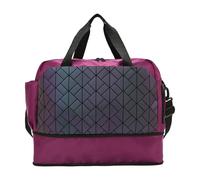 1. Leichte, faltbare Reisetasche für Damen und Mädchen, Fitnessstudio, Wochenende, Übernachtungstasche, Geschenk, Wochenendtasche, Übernachtungstasche, a, Mass Beauty
