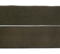 1 m Klettband 100mm Haken- und Flauschband oliv zum Nähen