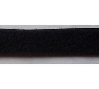 1 m Klettband (nur) Flauschband schwarz 20mm zum nähen