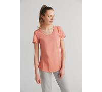 1 oder 2er Pack Damen Flammê Kurzarmshirt aus Bio-Baumwolle 1223" Leela Cotton" lachs L