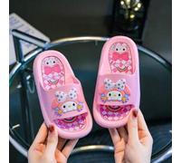 1 Paar authentische Sanrio Hello Kitty & My Melody Kinder Cartoon Hausschuhe, rutschfest für Innenbereich/Zuhause, süße Prinzessinnen Hausschuhe für K