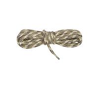 1 Paar Bergal Schnürsenkel beige / braun - rund - Kordel - dick - Ø 3,5 mm (120 cm)