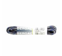 1 Paar Bergal Schnürsenkel grau / blau - rund - Kordel - dick - Ø 3,5 mm (150 cm)