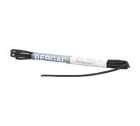 1 Paar Bergal Schnürsenkel schwarz - gewachst - rund - dünn - Ø 2,0 mm (150 cm)