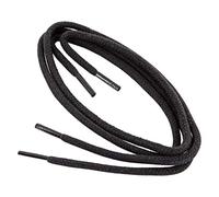1 Paar Collonil Schnürsenkel Kordel - rund - dick - Ø 3 mm und Längen (45 cm, schwarz)